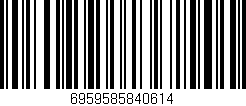 Código de barras (EAN, GTIN, SKU, ISBN): '6959585840614'