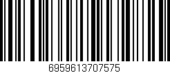 Código de barras (EAN, GTIN, SKU, ISBN): '6959613707575'