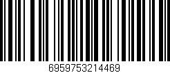 Código de barras (EAN, GTIN, SKU, ISBN): '6959753214469'