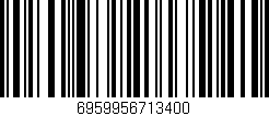 Código de barras (EAN, GTIN, SKU, ISBN): '6959956713400'