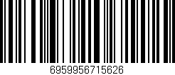 Código de barras (EAN, GTIN, SKU, ISBN): '6959956715626'
