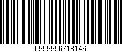 Código de barras (EAN, GTIN, SKU, ISBN): '6959956718146'