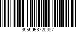Código de barras (EAN, GTIN, SKU, ISBN): '6959956720897'