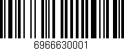 Código de barras (EAN, GTIN, SKU, ISBN): '6966630001'