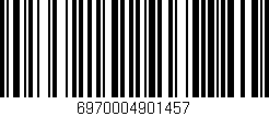 Código de barras (EAN, GTIN, SKU, ISBN): '6970004901457'