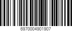 Código de barras (EAN, GTIN, SKU, ISBN): '6970004901907'