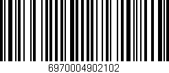 Código de barras (EAN, GTIN, SKU, ISBN): '6970004902102'