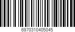 Código de barras (EAN, GTIN, SKU, ISBN): '6970310405045'