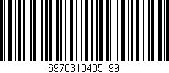 Código de barras (EAN, GTIN, SKU, ISBN): '6970310405199'