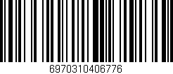 Código de barras (EAN, GTIN, SKU, ISBN): '6970310406776'