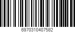 Código de barras (EAN, GTIN, SKU, ISBN): '6970310407582'