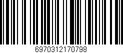 Código de barras (EAN, GTIN, SKU, ISBN): '6970312170798'