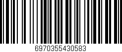 Código de barras (EAN, GTIN, SKU, ISBN): '6970355430583'