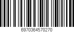 Código de barras (EAN, GTIN, SKU, ISBN): '6970364570270'