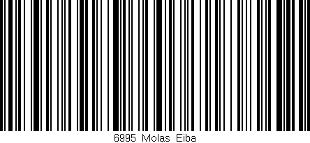 Código de barras (EAN, GTIN, SKU, ISBN): '6995_Molas_Eiba'