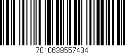 Código de barras (EAN, GTIN, SKU, ISBN): '7010639557434'
