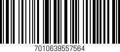 Código de barras (EAN, GTIN, SKU, ISBN): '7010639557564'