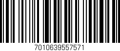 Código de barras (EAN, GTIN, SKU, ISBN): '7010639557571'