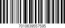 Código de barras (EAN, GTIN, SKU, ISBN): '7010639557595'