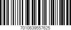 Código de barras (EAN, GTIN, SKU, ISBN): '7010639557625'