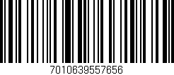 Código de barras (EAN, GTIN, SKU, ISBN): '7010639557656'