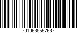 Código de barras (EAN, GTIN, SKU, ISBN): '7010639557687'