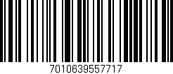 Código de barras (EAN, GTIN, SKU, ISBN): '7010639557717'