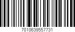 Código de barras (EAN, GTIN, SKU, ISBN): '7010639557731'