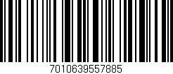 Código de barras (EAN, GTIN, SKU, ISBN): '7010639557885'