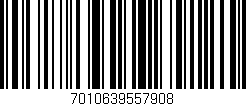 Código de barras (EAN, GTIN, SKU, ISBN): '7010639557908'