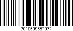 Código de barras (EAN, GTIN, SKU, ISBN): '7010639557977'