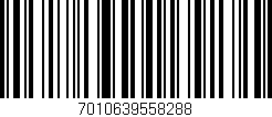 Código de barras (EAN, GTIN, SKU, ISBN): '7010639558288'