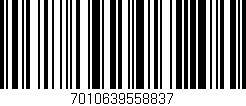 Código de barras (EAN, GTIN, SKU, ISBN): '7010639558837'