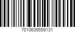 Código de barras (EAN, GTIN, SKU, ISBN): '7010639559131'