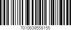 Código de barras (EAN, GTIN, SKU, ISBN): '7010639559155'