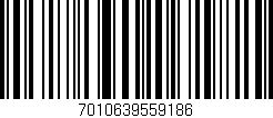 Código de barras (EAN, GTIN, SKU, ISBN): '7010639559186'