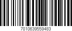 Código de barras (EAN, GTIN, SKU, ISBN): '7010639559483'