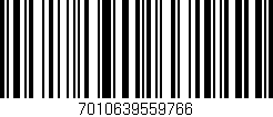 Código de barras (EAN, GTIN, SKU, ISBN): '7010639559766'