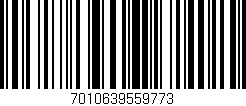 Código de barras (EAN, GTIN, SKU, ISBN): '7010639559773'