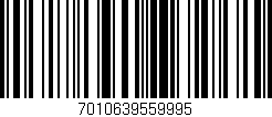 Código de barras (EAN, GTIN, SKU, ISBN): '7010639559995'