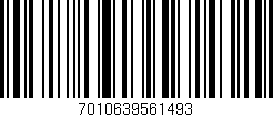 Código de barras (EAN, GTIN, SKU, ISBN): '7010639561493'