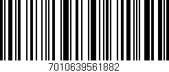Código de barras (EAN, GTIN, SKU, ISBN): '7010639561882'