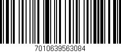 Código de barras (EAN, GTIN, SKU, ISBN): '7010639563084'