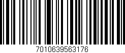 Código de barras (EAN, GTIN, SKU, ISBN): '7010639563176'