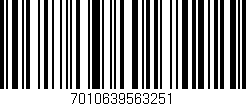 Código de barras (EAN, GTIN, SKU, ISBN): '7010639563251'