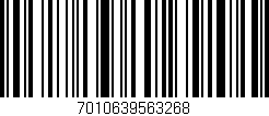 Código de barras (EAN, GTIN, SKU, ISBN): '7010639563268'
