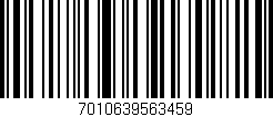 Código de barras (EAN, GTIN, SKU, ISBN): '7010639563459'