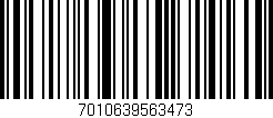 Código de barras (EAN, GTIN, SKU, ISBN): '7010639563473'