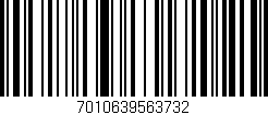 Código de barras (EAN, GTIN, SKU, ISBN): '7010639563732'