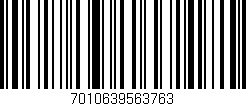 Código de barras (EAN, GTIN, SKU, ISBN): '7010639563763'